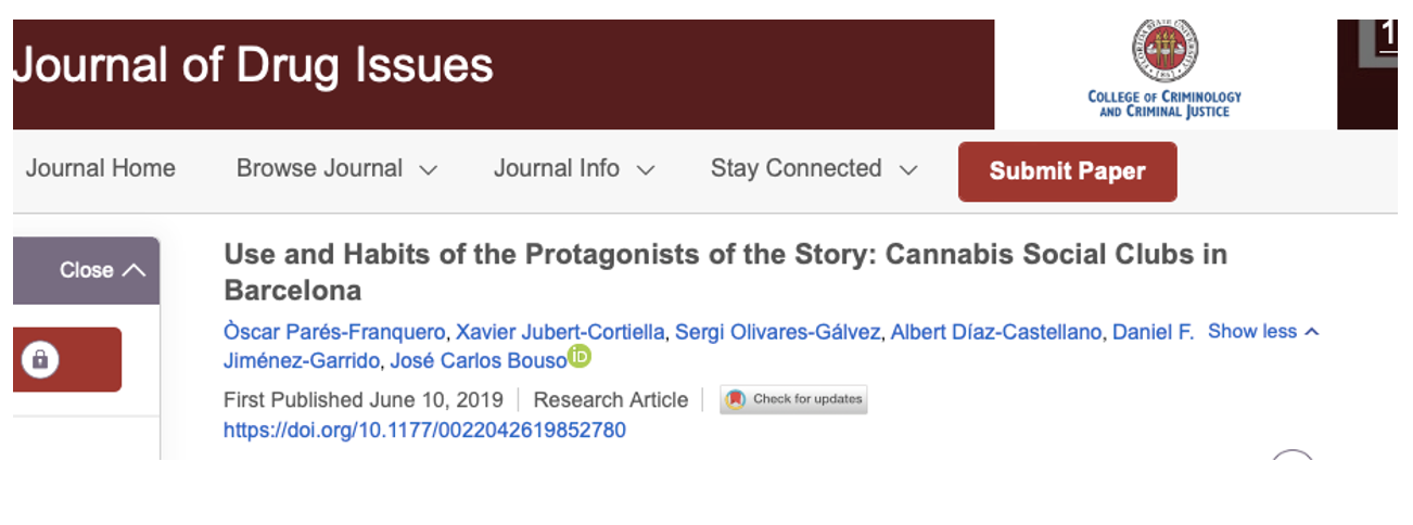 RdRcannabis - Journal of drug issues