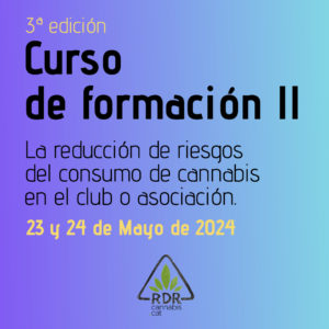 RdRcannabis - Formación - RdRcannabis